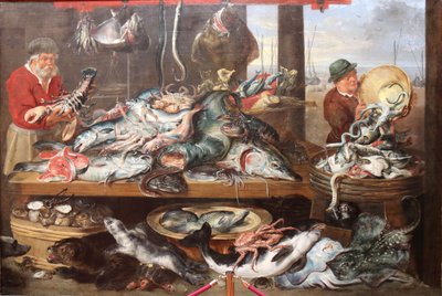 La poissonnerie - Frans Snyders or Snijders